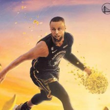 Curry, das Licht der Golden State Warriors, der Basketball liebt und unermüdlich für Ehre arbeitet.